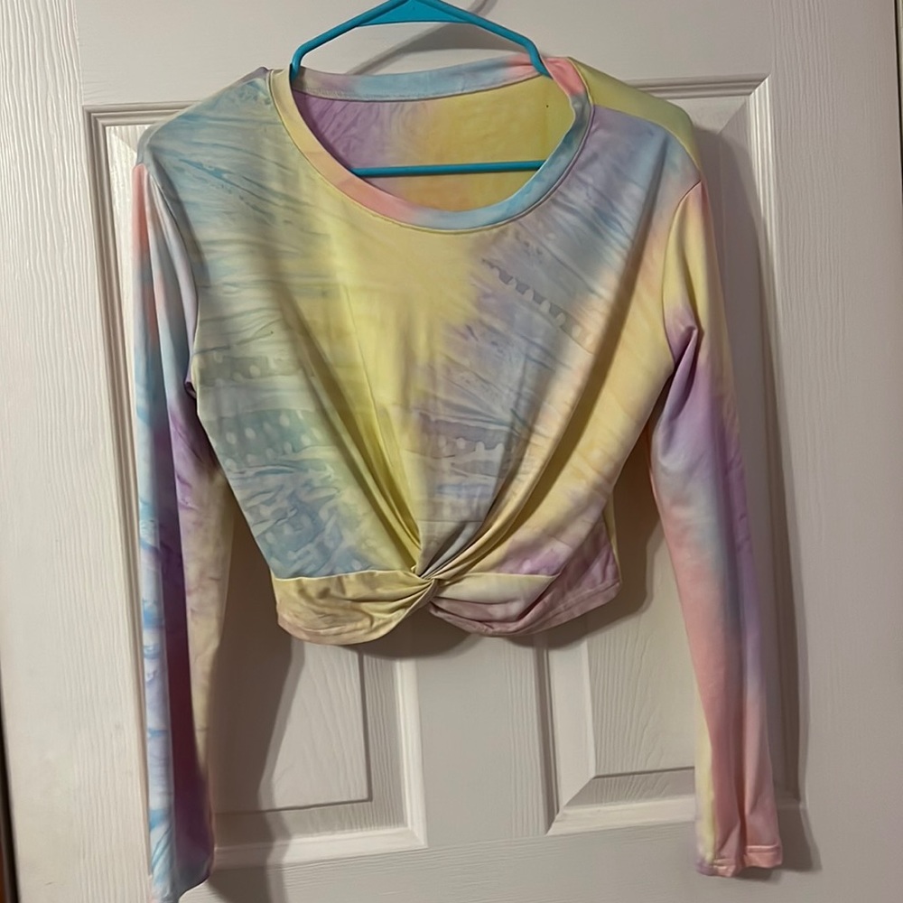 Shein cropped long sleeve
